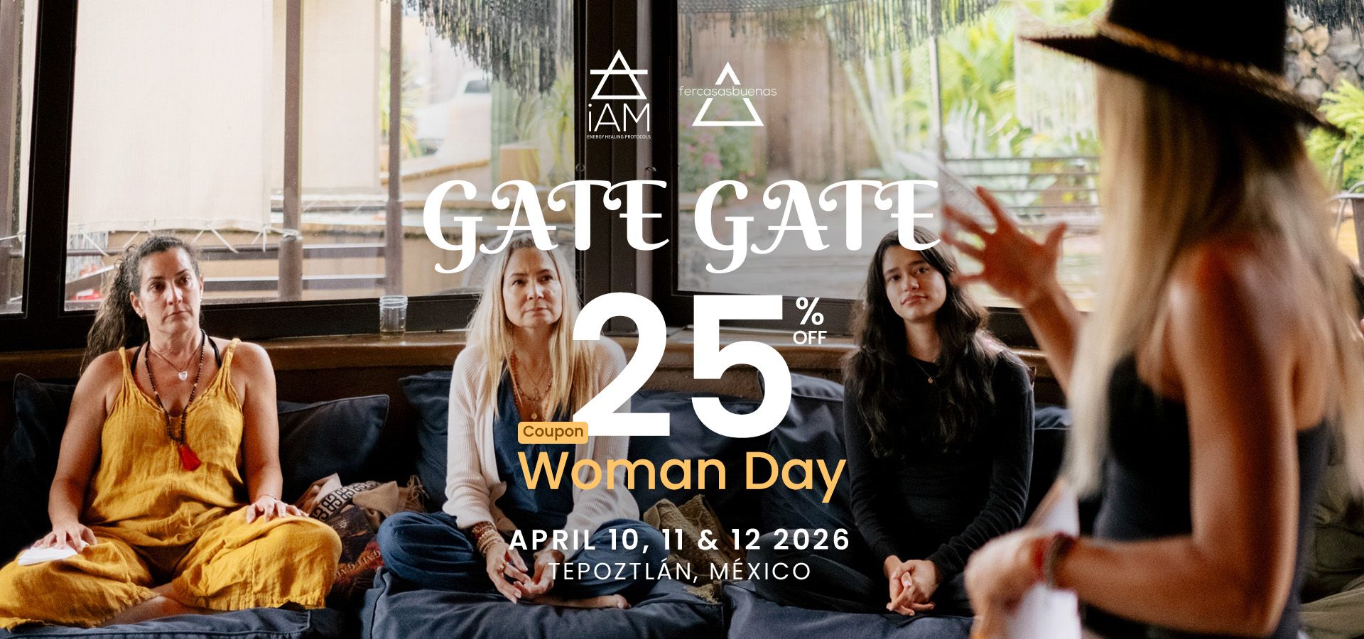 Banner Gate Gate 2026 Woman Day